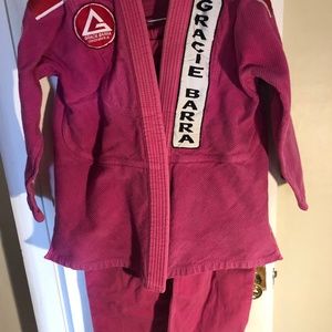 Women’s Gracie Barra Kimono/Jiu Jitsu Gi - Pink - Size A2